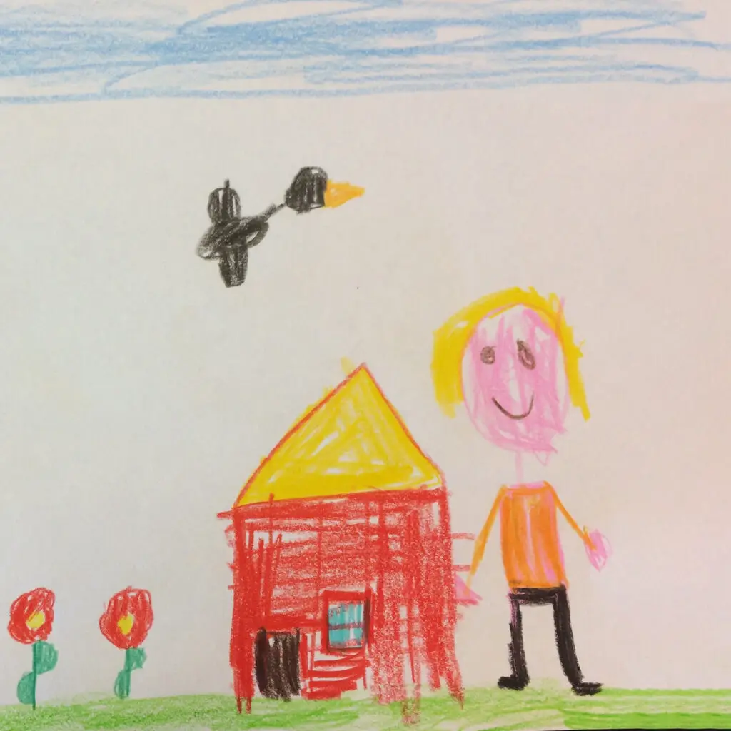 Twee handen in tegenlicht bij zonsondergang