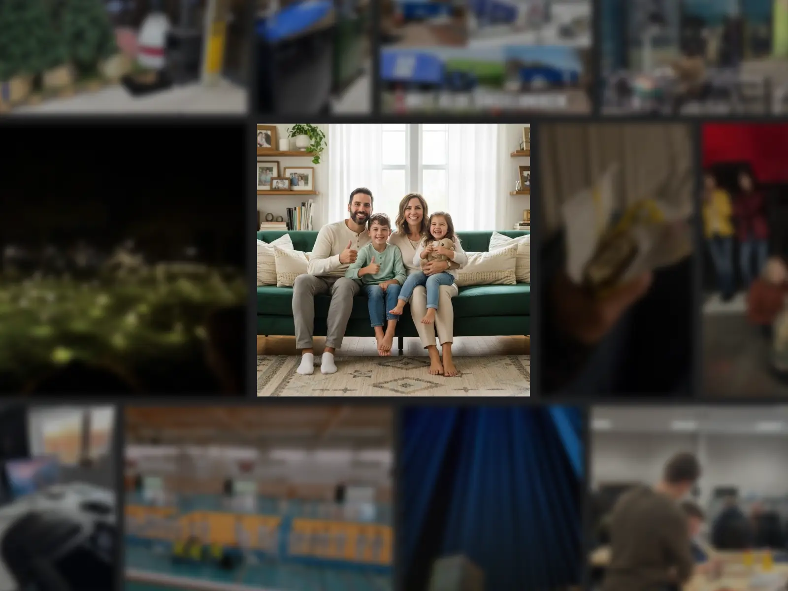 Twee handen in tegenlicht bij zonsondergang